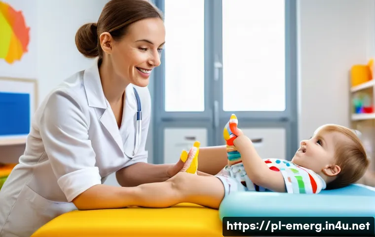 작업치료사로서의 자기 PR 전략 - A professional occupational therapist in a modern rehabilitation center, warmly interacting with a c...
